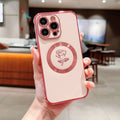 Rose Gold Plated Side Case for iPhone 15 Pro Max