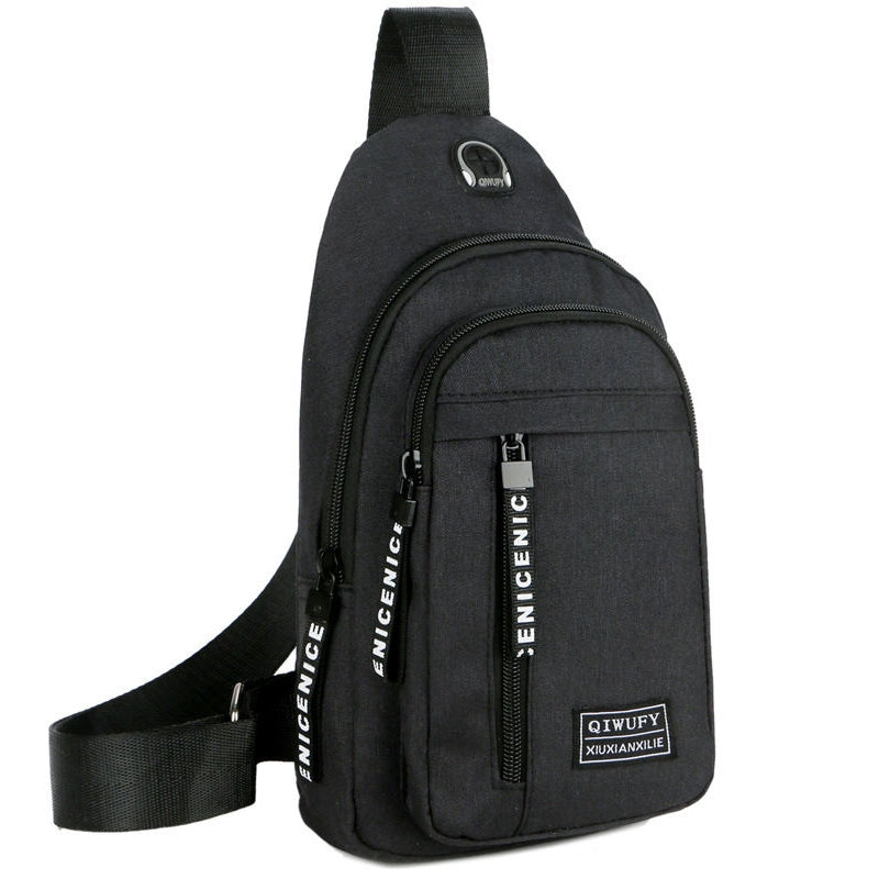 Nylon Oxford Canvas Crossbody Bag for Sports & Casual Use