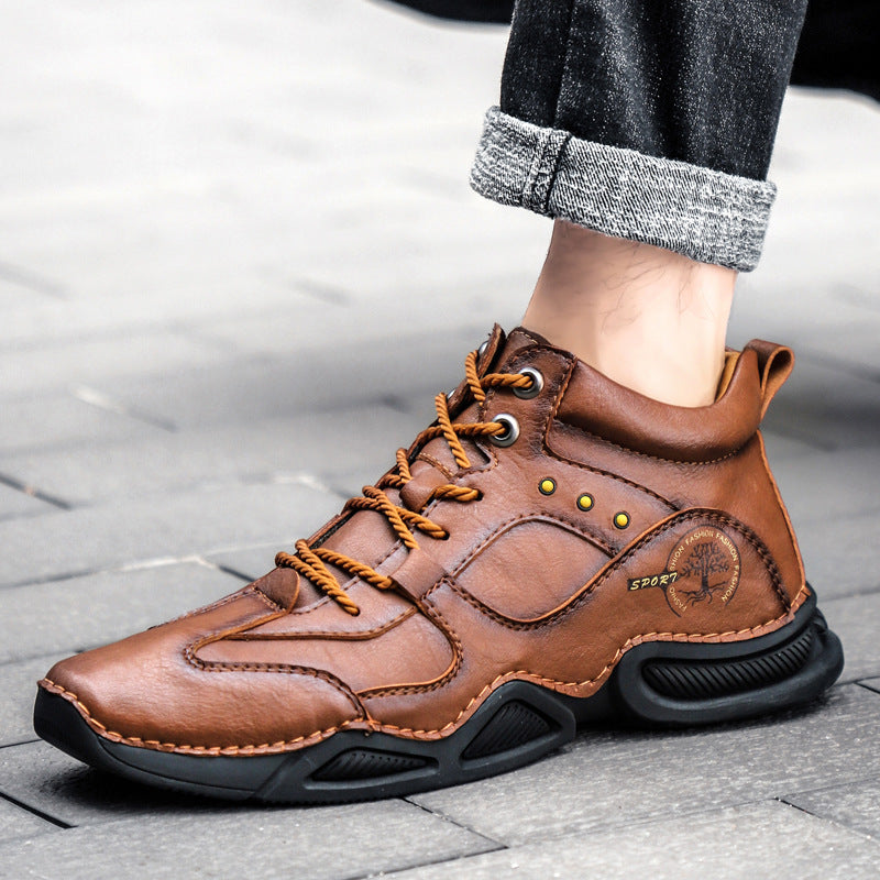 Men's High-top Non-slip Warm Shoes