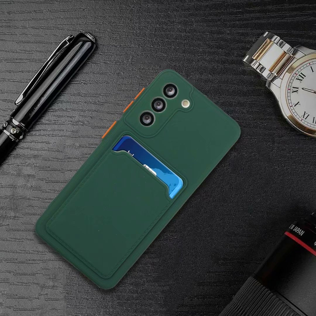 Protective Mobile Phone Case with Card Holder Sleeve