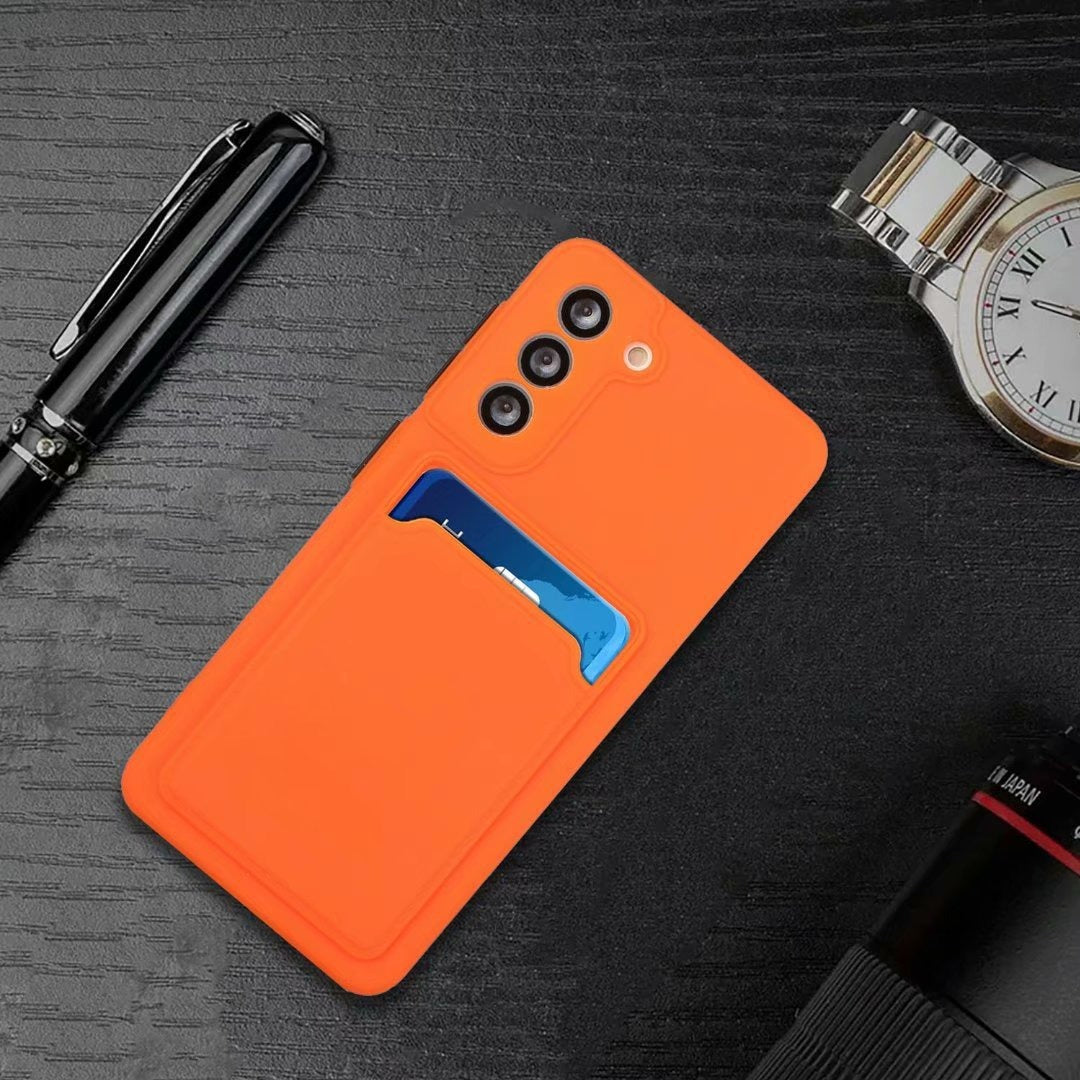 Protective Mobile Phone Case with Card Holder Sleeve