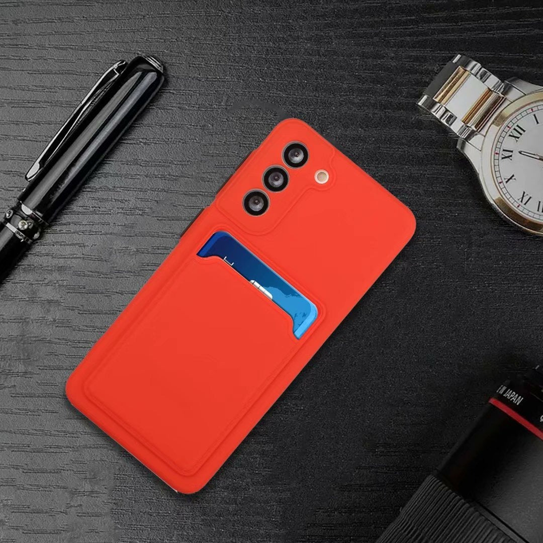Protective Mobile Phone Case with Card Holder Sleeve