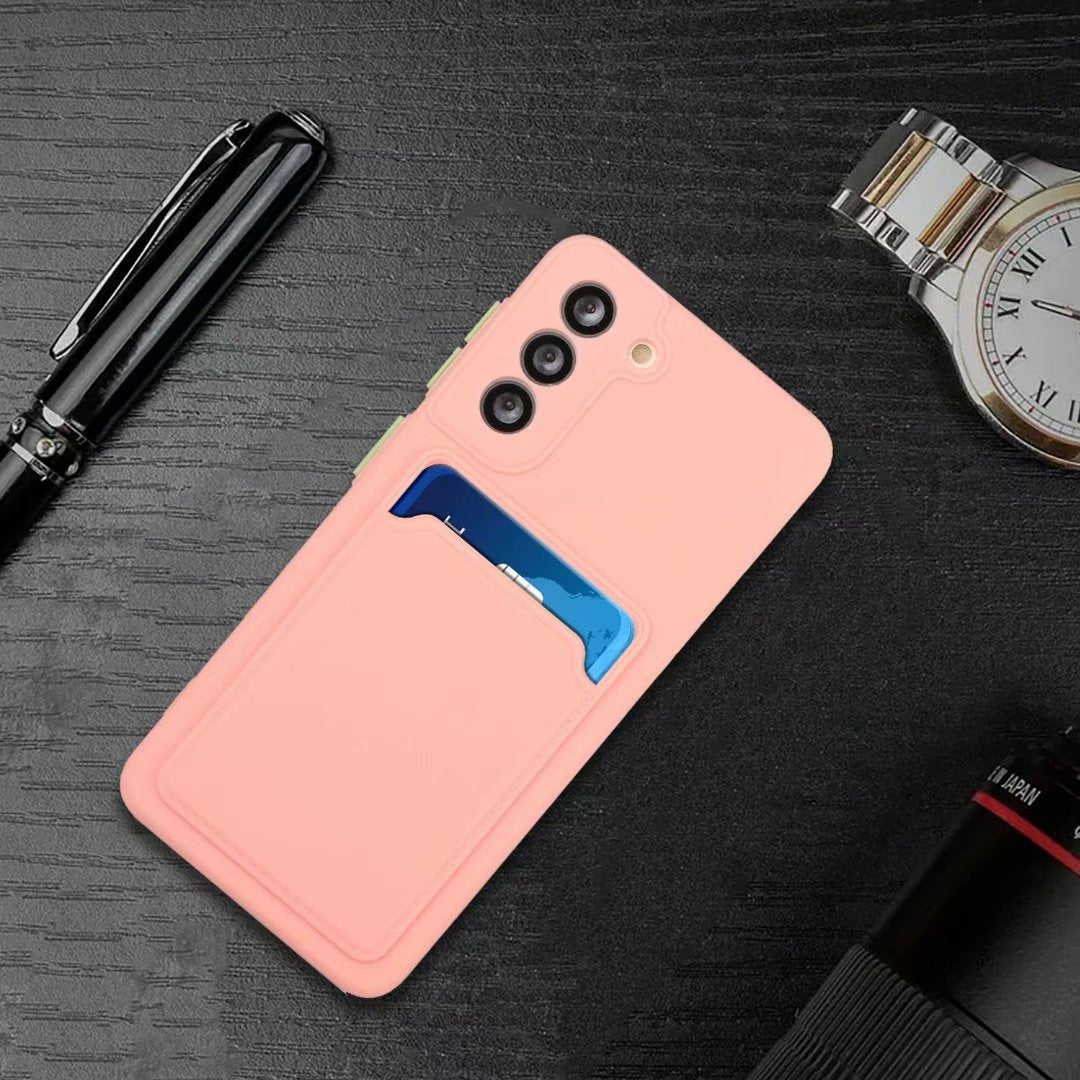 Protective Mobile Phone Case with Card Holder Sleeve